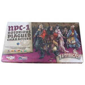 Zombicide NPC-1 Notorious Plagued Characters Expansion 20 Minis New Sealed